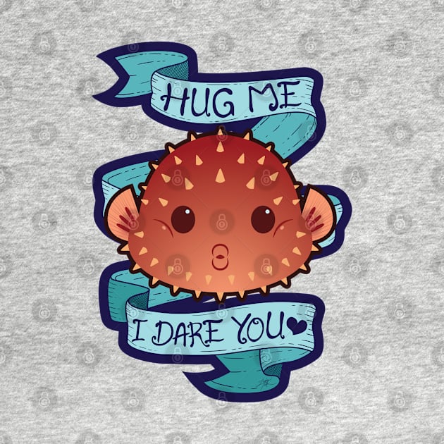 Hug Me Pufferfish by zarya_kiqo